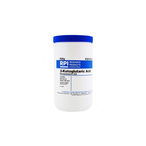 Rpi 2-Ketoglutaric Acid Monopotassium Salt, 500 G K92100-500.0 - main